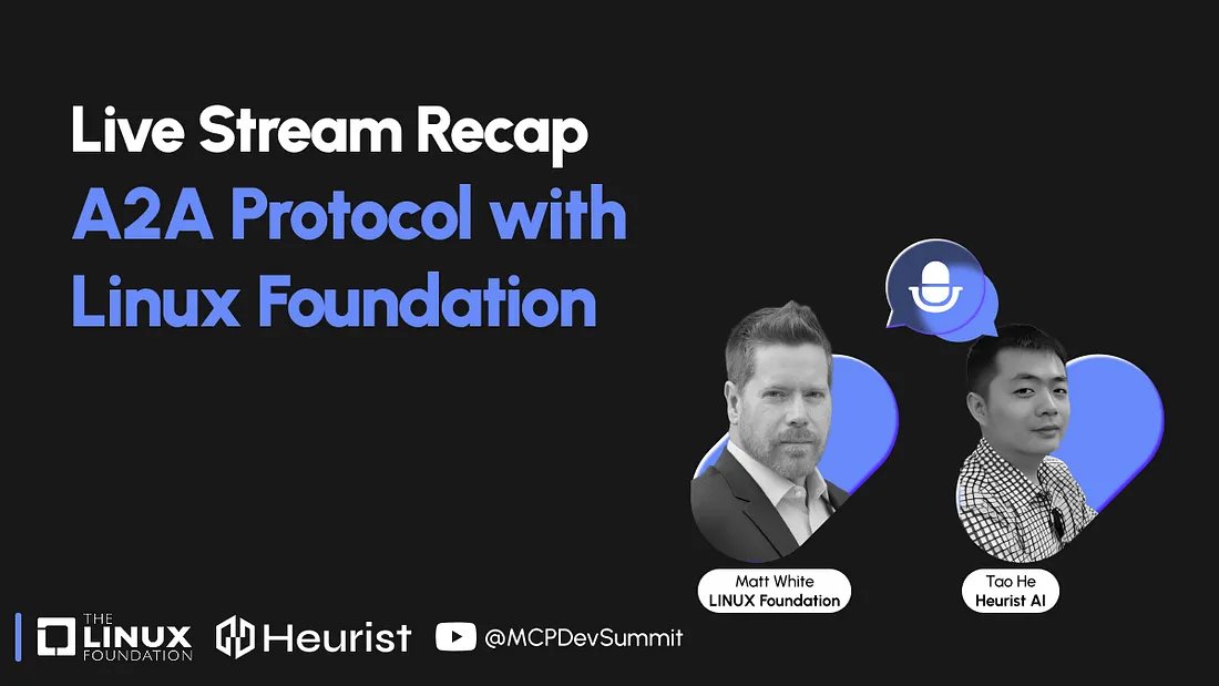 The Future of Agent Interoperability: Heurist Collaborates with Linux Foundation to Accelerate the…